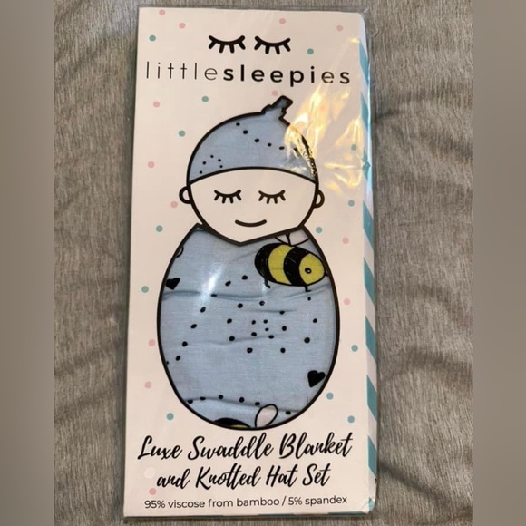 NIB LS OG Bee Swaddle Set - Picture 3 of 3